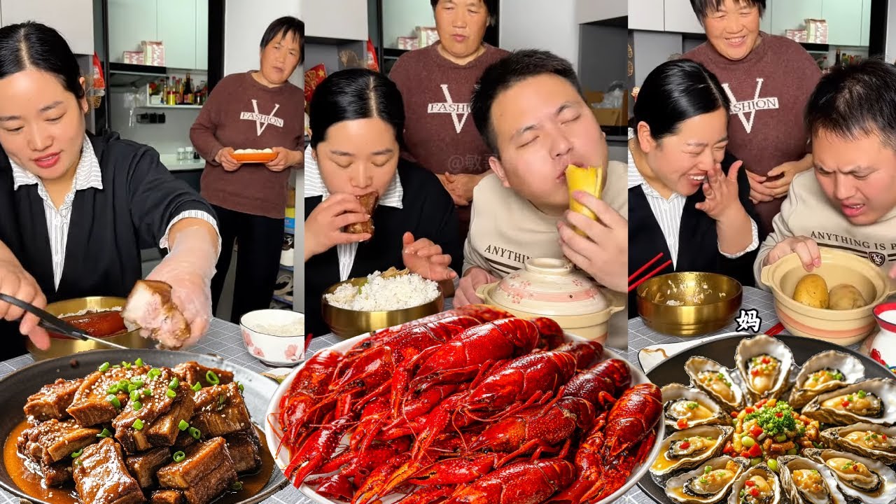 婆婆神预判！假意给儿子留牛肉，实则肉全在我碗，他开盖只见俩土豆傻眼！【敏哥夫妇日常】