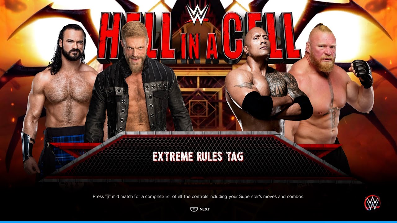 تحدي فريق بروك لسنر ضد فريق ايدج!! WWE 2K23