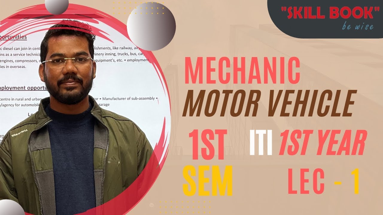 Introduction to Syllabus of Mechanic Motor Vehicle. Lec-1 l ITI #iti #trending #skills #exam #motor