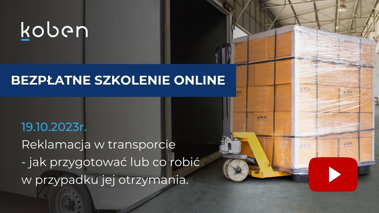 Reklamacja w sprawach transportowych jak przygotować lub co robić w przypadku jej otrzymania