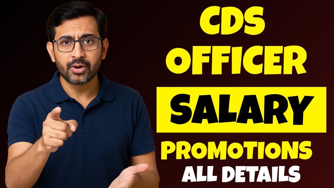 CDS Salary 2025 | CDS Officer Salary, In-Hand Salary, Allowances, Rank Wise Pay | CDS Ka Salary