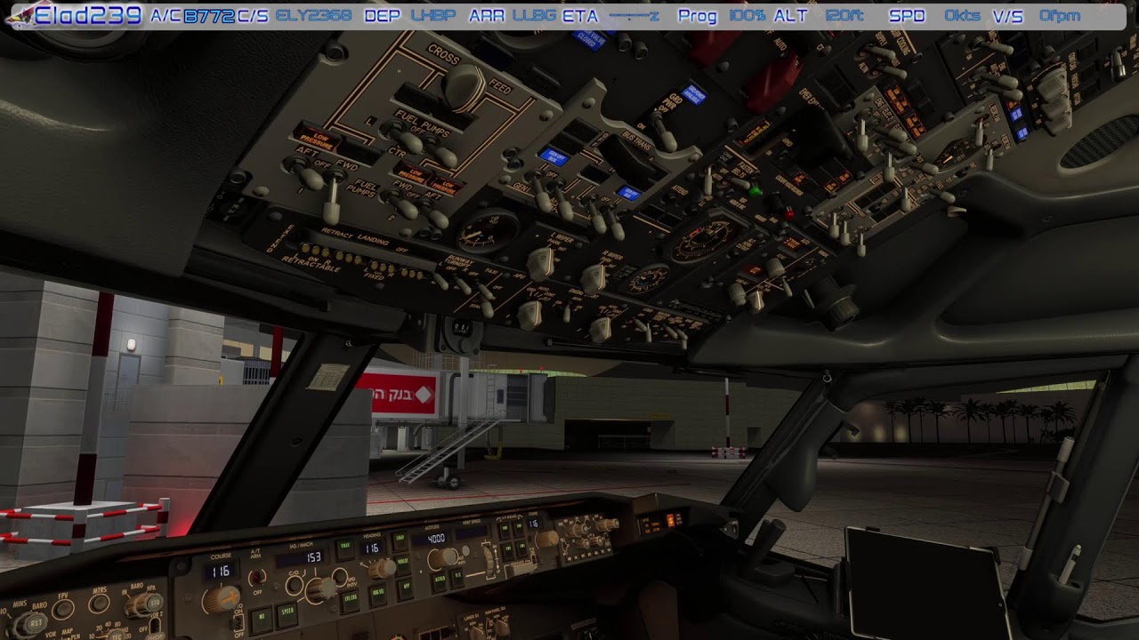 Live on Vatsim LHBP-LLBG
