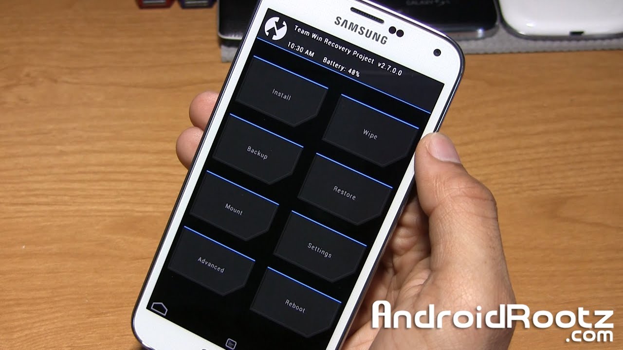How to Install TWRP Recovery on Rooted Galaxy S5!