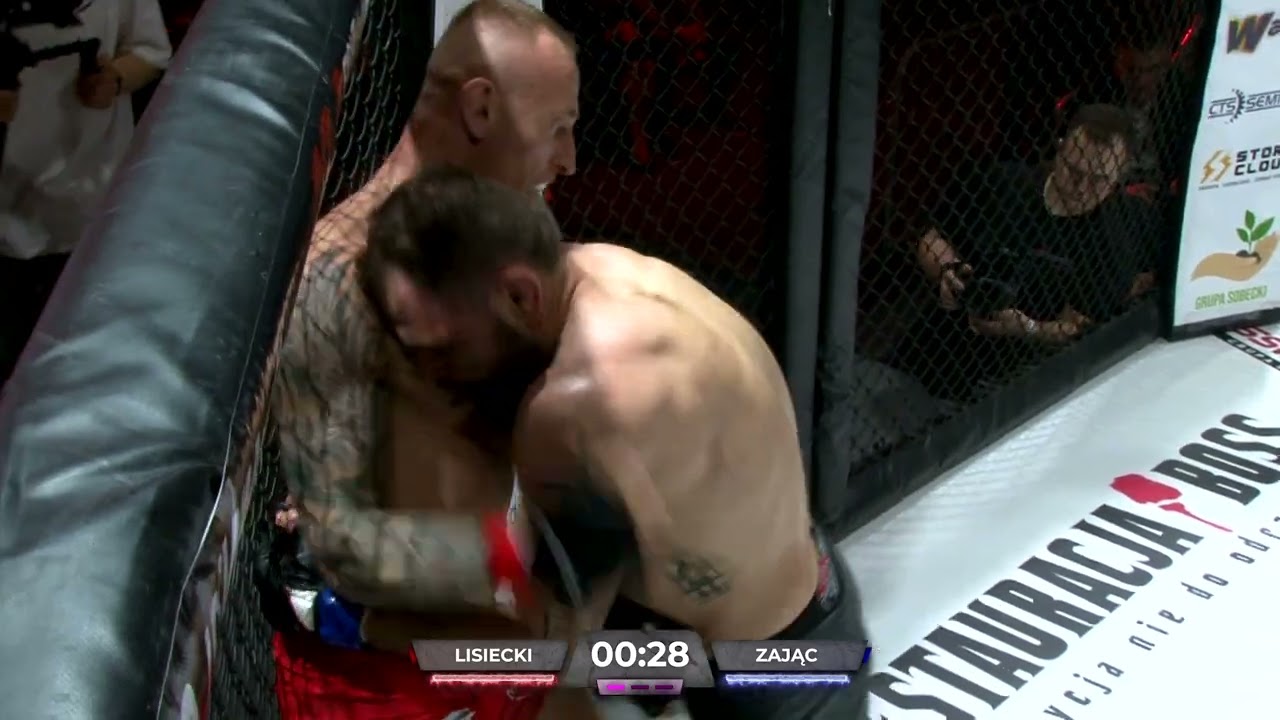 SSW FIGHT NIGHT 3 : Jurand Lisiecki vs Marcin Zając - walka wieczoru