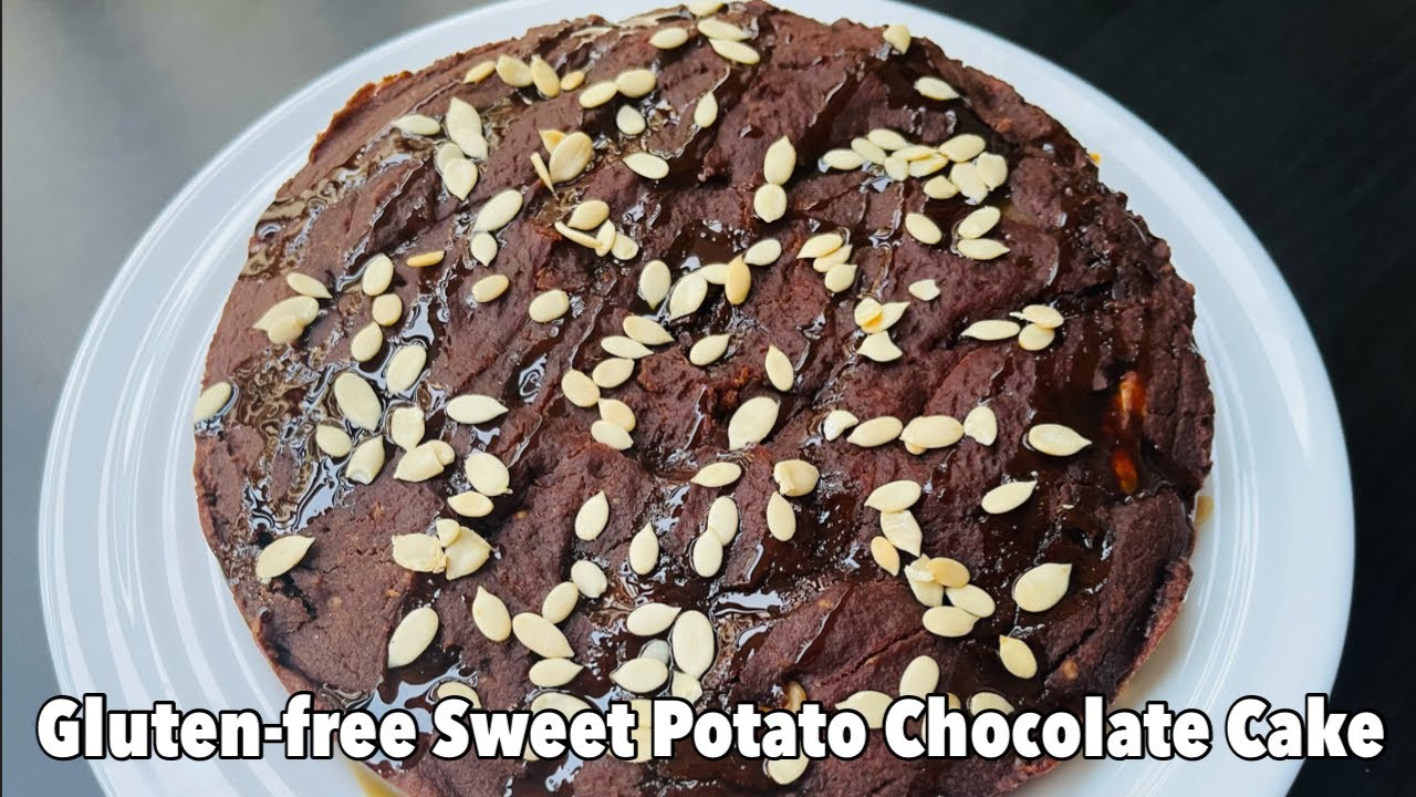 Gluten-free Sweet Potato Chocolate Brownie | Jowar Flour Chocolate Cake | Millet Flour Cake Recipe