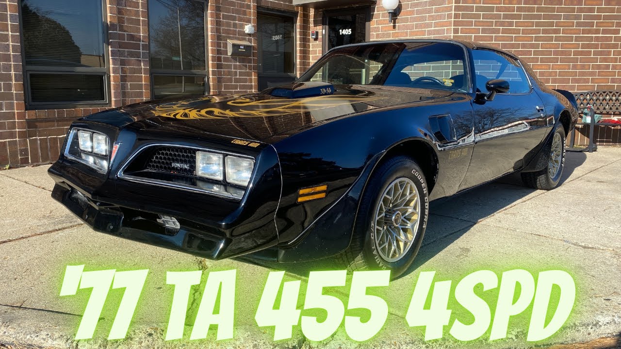 1977 Pontiac Pontiac Trans Am - 455 + 4 Speed - SOLD