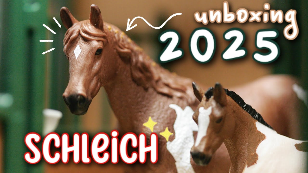 Unboxing 2025 Schleich Horses!🤩 | PRS Studios