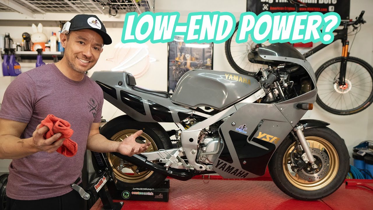 Adding Low End Power with Reed Spacer + Brake Stay Arm Yamaha YSR50