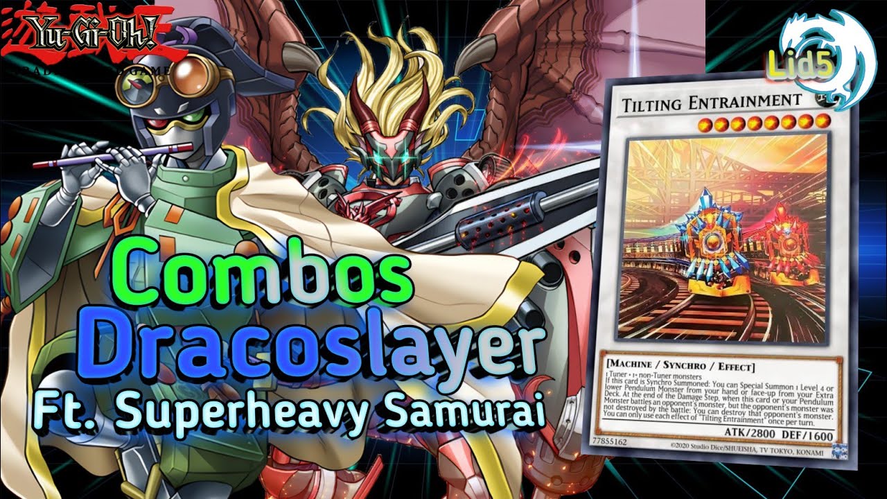 Combos Dracoslayer ft. Superheavy Samurai || Replay & Decklist || Edopro