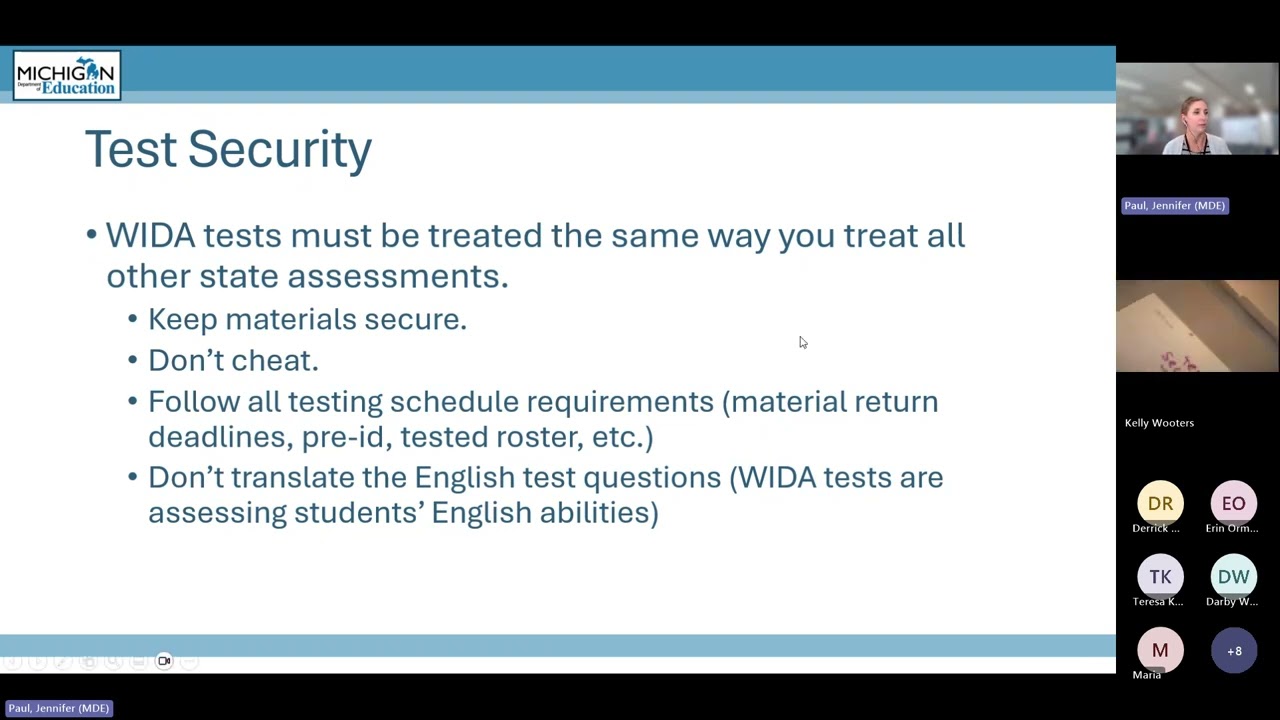 WIDA 2025-26 Seminarium internetowe WIDA 101 Co to jest WIDA Część 1