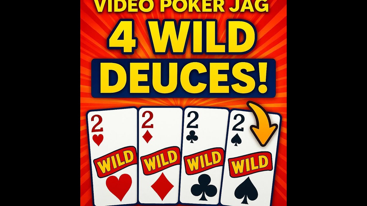 DEUCES ARE WILD?!? Huge wins on DEUCES WILD DOUBLE DOUBLE BONUS POKER and TRIPLE DOUBLE VIDEO POKER!