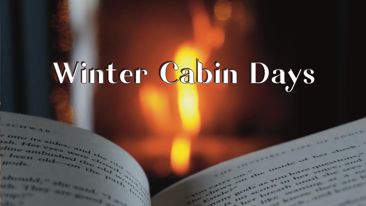 Cabin Trip with Friends: Calm Winter Vlog — Good Food and Snowy Mountain Landscapes
