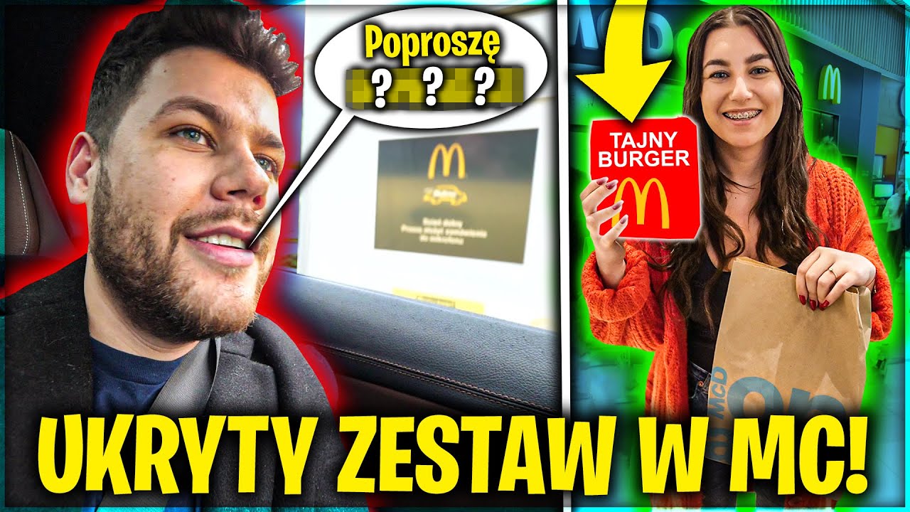 SPRAWDZAMY UKRYTE MENU W MCDONALD'S!