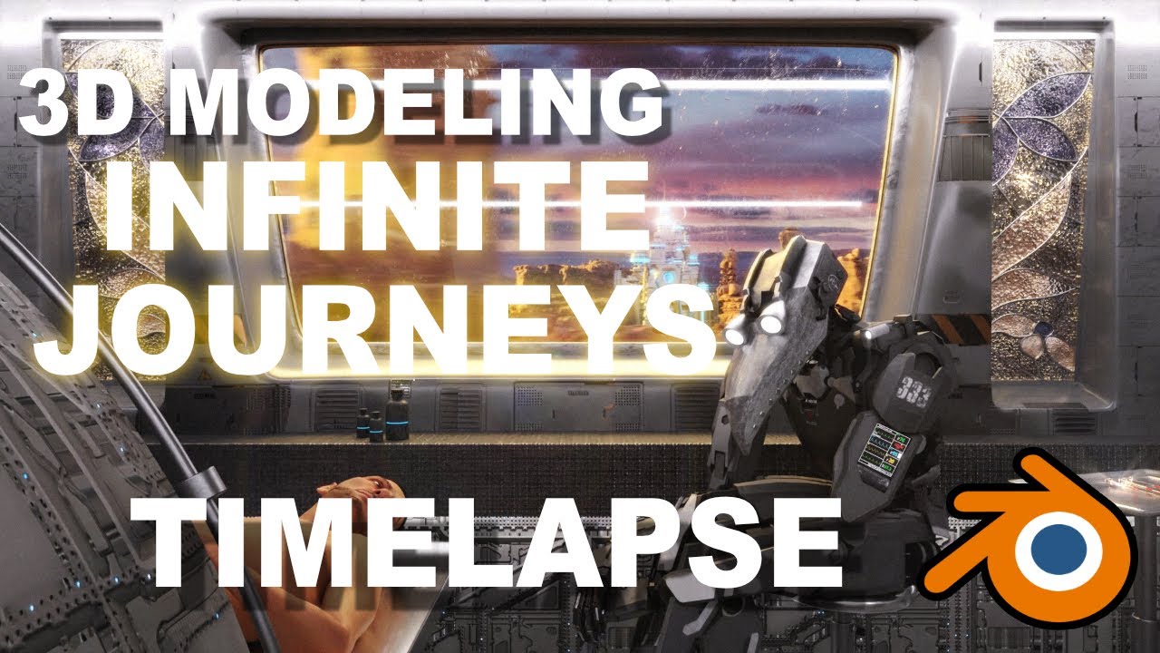 Blender 3D Modeling | Infinite Journeys Process