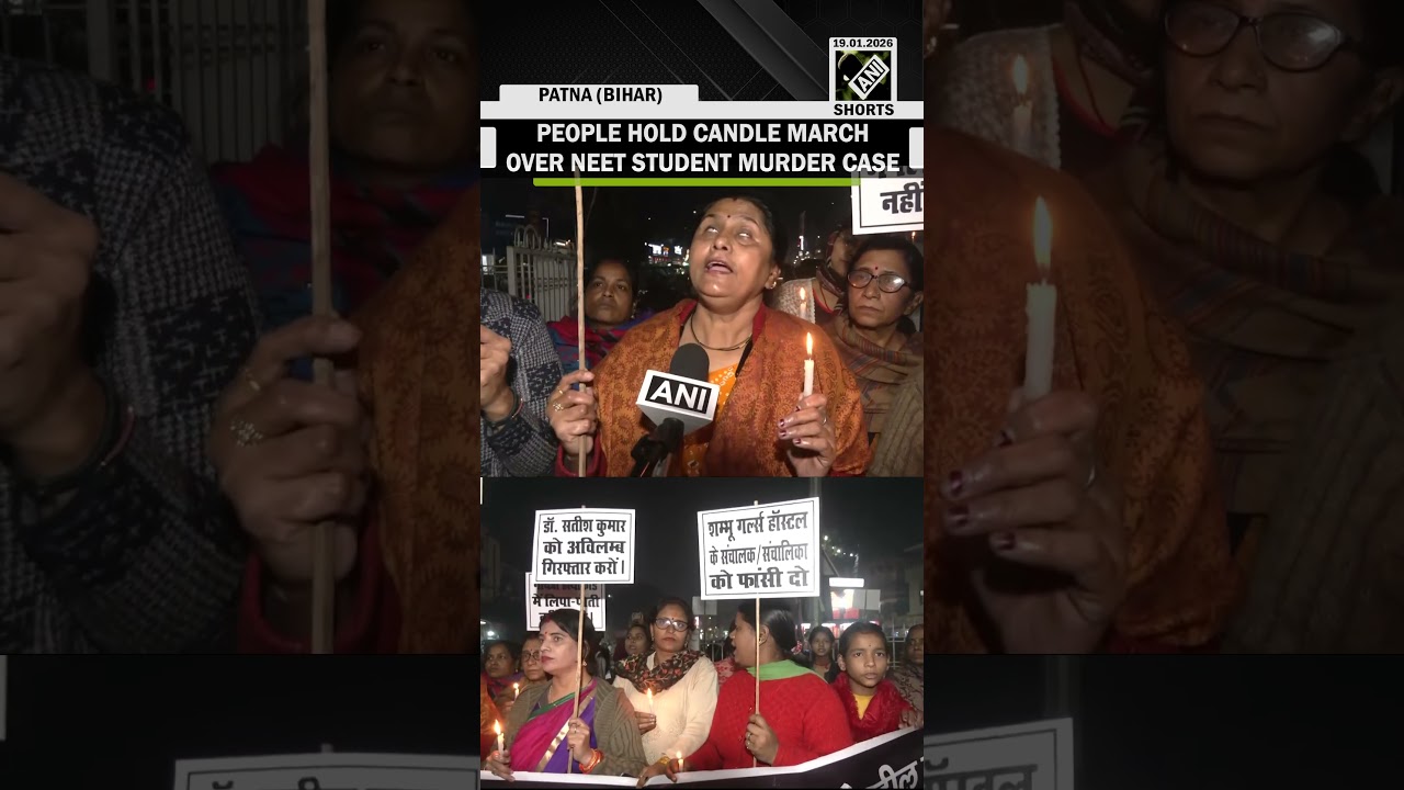 Patna: People hold Candle March demanding justice in NEET Student Murder Case