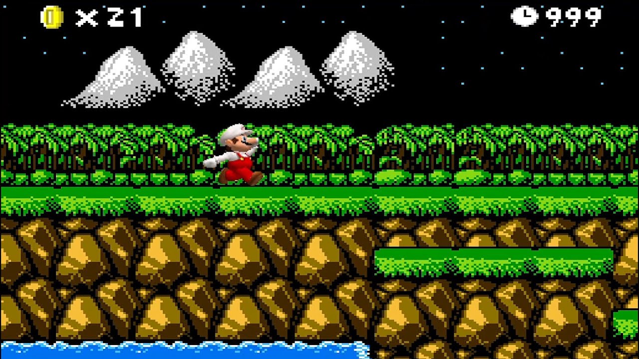 Super Mario DS in Contra, Castlevania, MegaMan NES