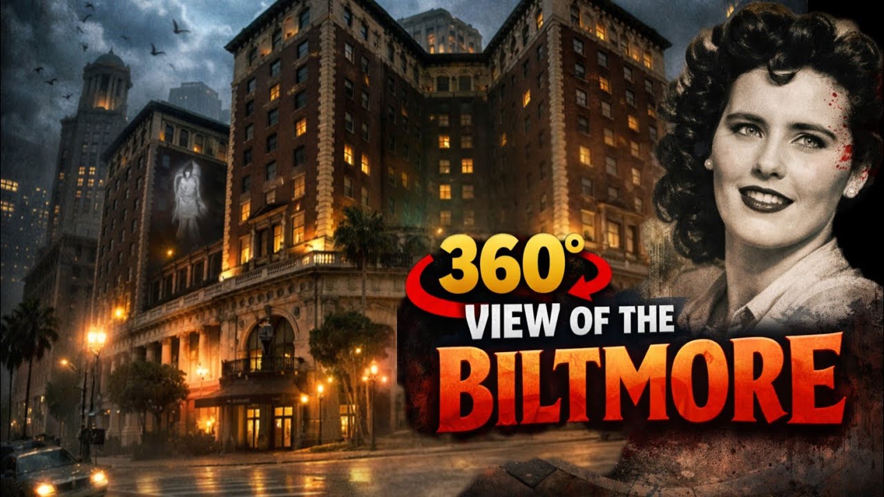 Haunted Biltmore Hotel Downtown LA- Dont forget to use your finger to scroll around! 360 View!