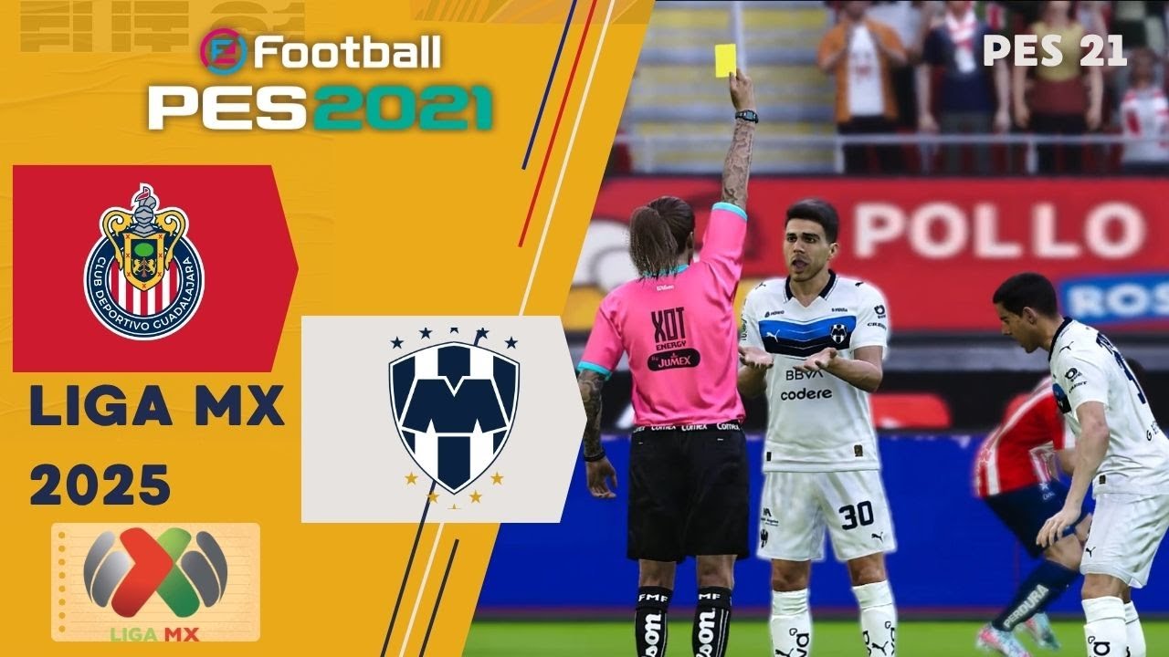 Chivas vs Monterrey| Jornada 16 Liga Mx| Pes 21 Mod