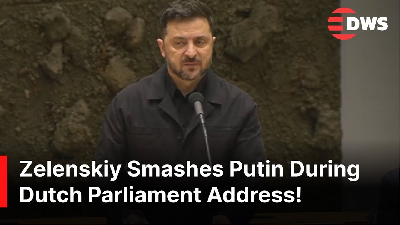&ldquo;Putin Behaves Like a Career Criminal,&rdquo; Zelenskiy Says in Dutch Parliament Speech | AC1Z