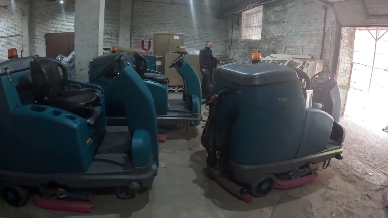 Отгрузка поломоечной машины Wellland FD230 на WB #Wellland