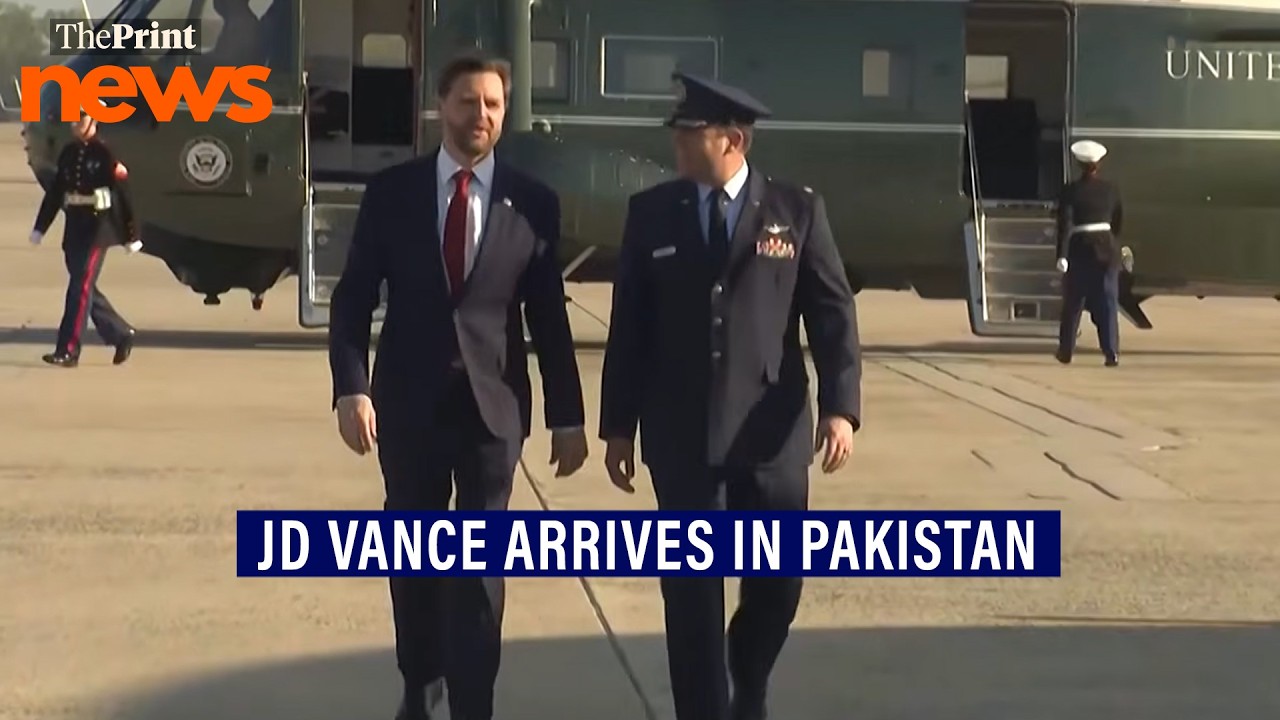 Islamabad, Pakistan: JD Vance, Witkoff & Kushner arrive for ceasefire talks with Iran