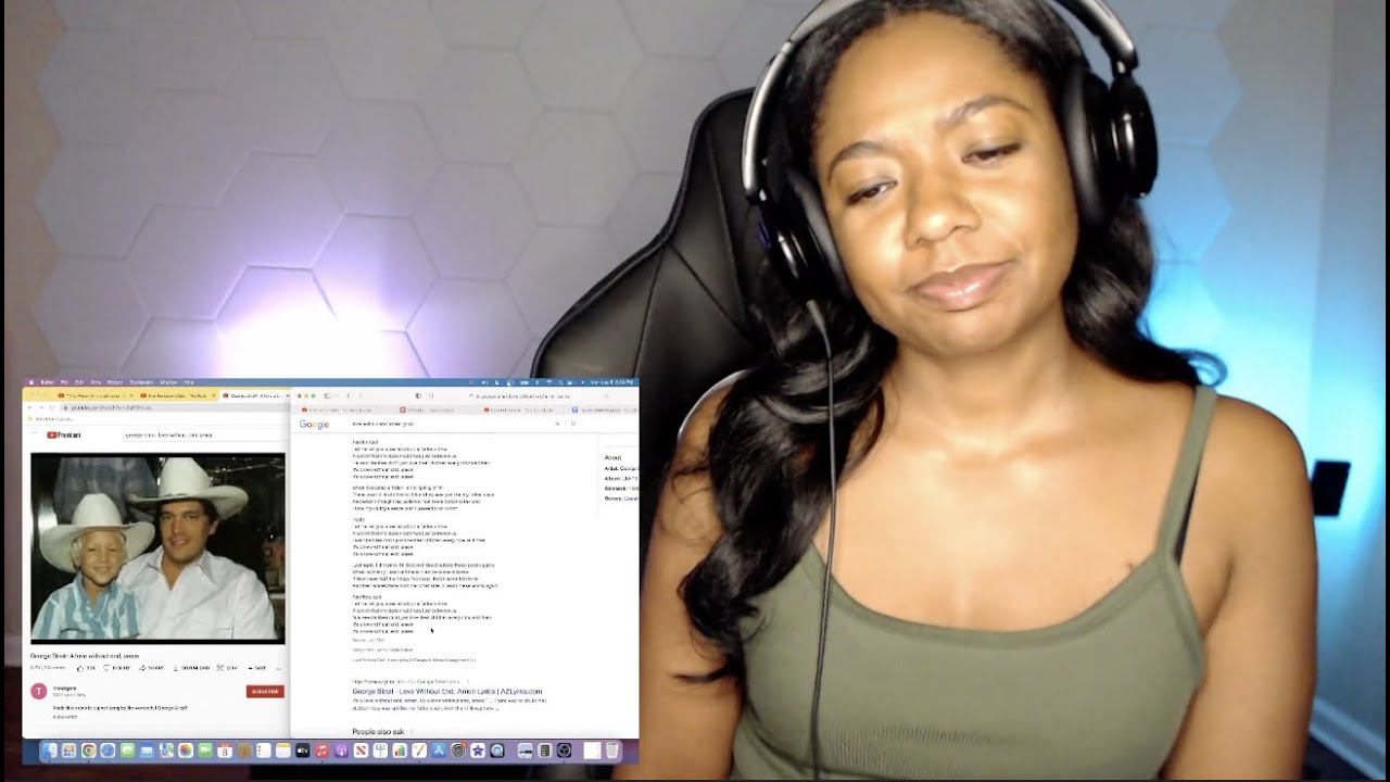 George Strait - A love without end, amen REACTION VIDEO