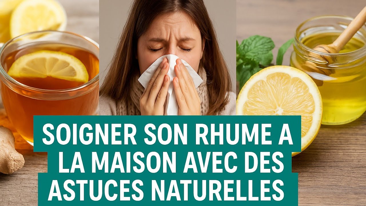 Soigner son rhume à la maison avec des astuces naturelles