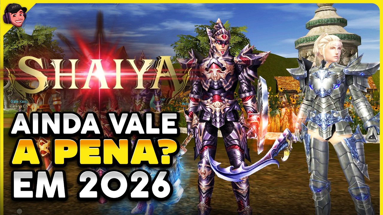 SHAIYA EM 2026: MMORPG CL&Aacute;SSICO (Ainda vale a pena?)