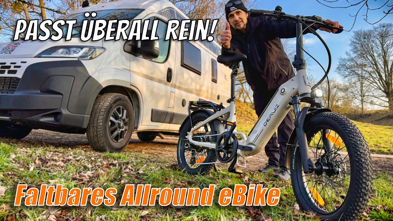 Offroad Klapprad: DERUIZ Peridot 2026 - Faltbares eBike