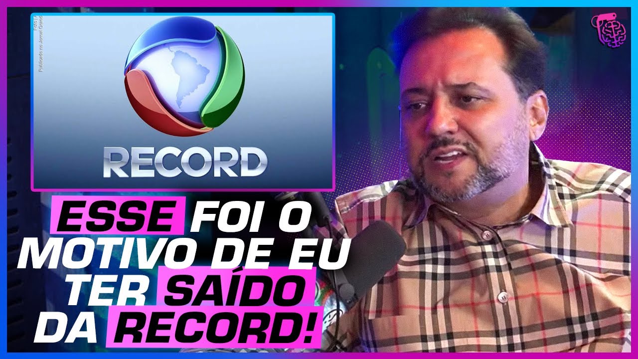 GERALDO LUÍS explica COMO FUNCIONA dentro da TELEVISÃO