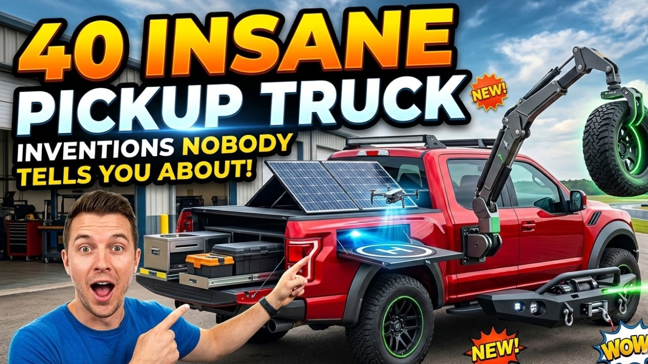 40 INSANE Pickup Truck Inventions Nobody Tells You About!