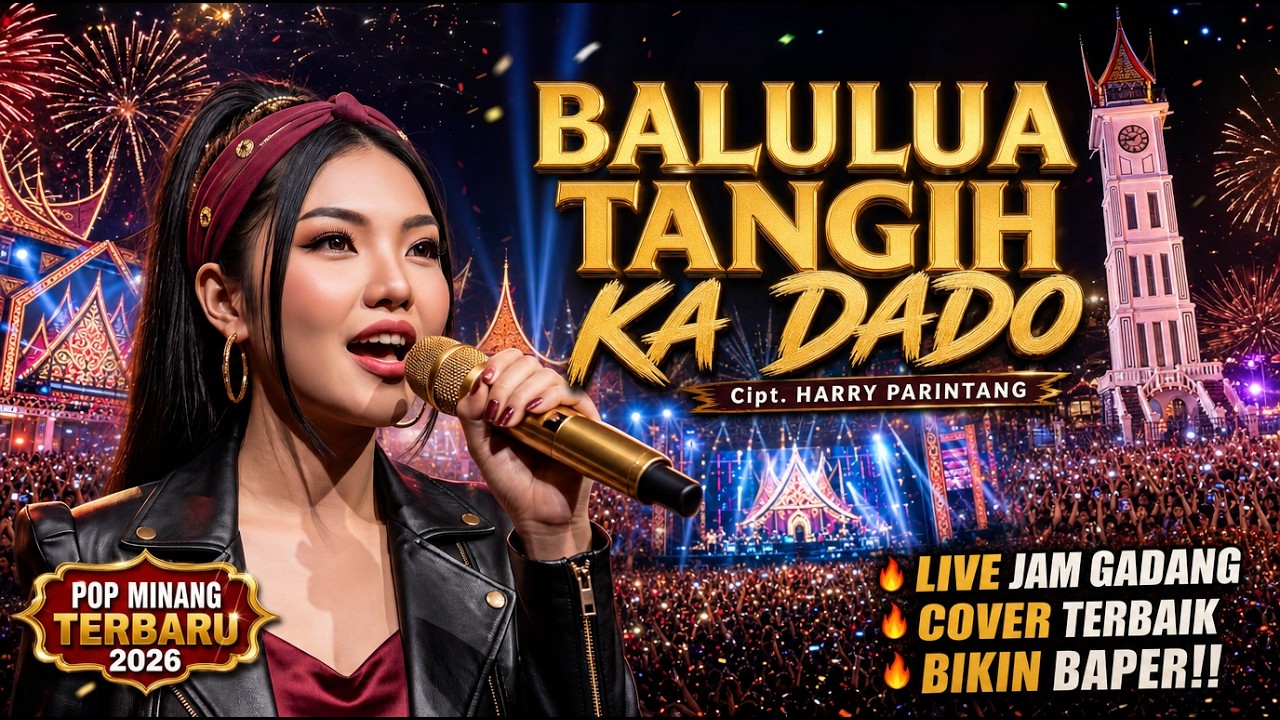 BALULUA TANGIH KA DADO (Cover AI) | ELSA PITALOKA | Konser Spektakuler di Jam Gadang | Full AI Music