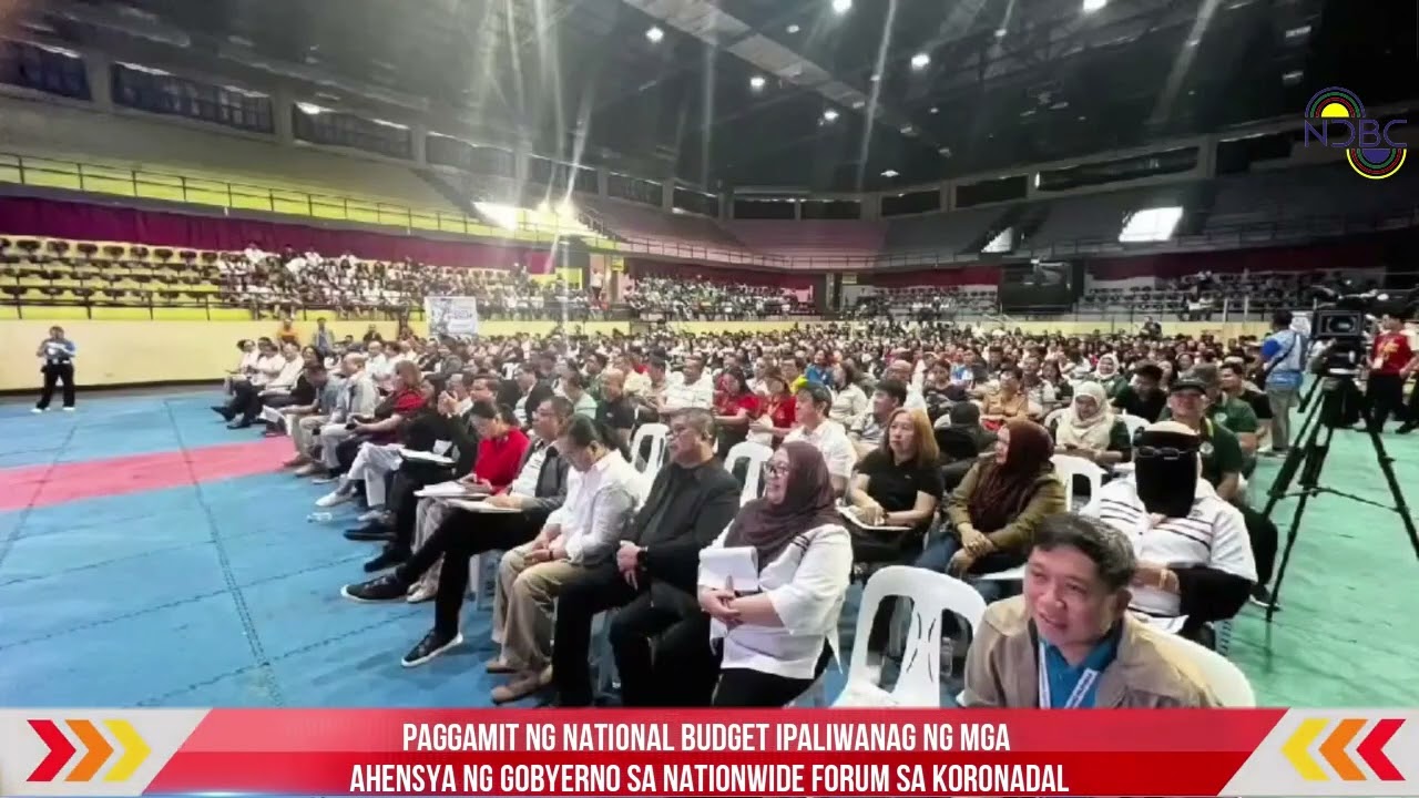 PAGGAMIT ng national budget ipaliwanag ng mga ahensya ng gobyerno sa nationwide forum sa Koronadal