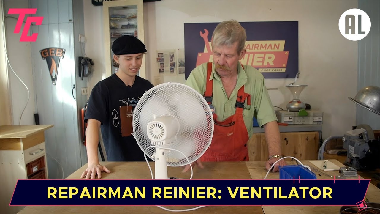 Test Case: Repairman Reinier repareert een ventilator