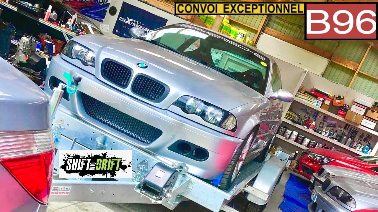 Porte voiture 2T pour nos pistardes! Rapatriement & inauguration avec notre DRIFTEUSE (Lider 39740)