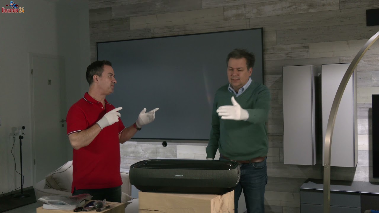 Hisense L9G TriChroma 3-fach Laser TV - ein 4K UST Heimkino-Beamer mit 3000 ANSI Lumen (420 nits)