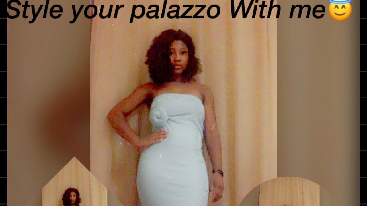 Converting palazzo into dresses