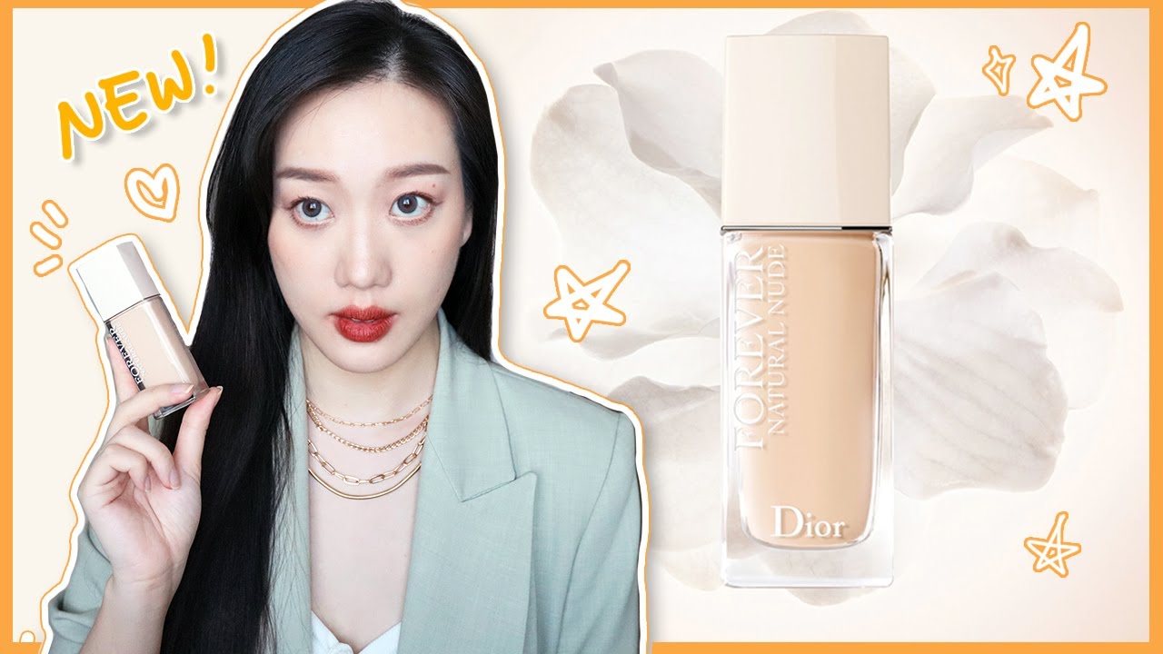 NEW! DIOR最新2021白蓋粉底搶先看✨混乾肌9H實測！Dior Forever Natural Nude Foundation Wear Test | Stef Tang 唐琦