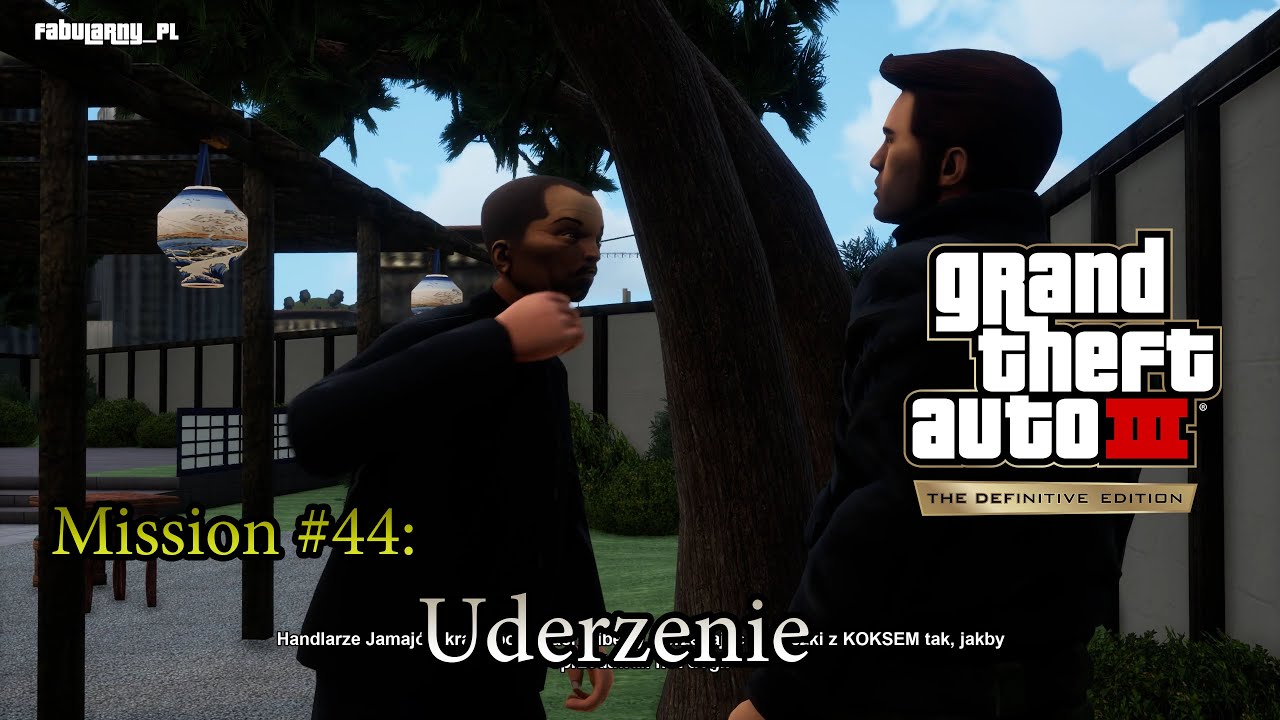 GTA III Definitive Edition - Mission #44 - UDERZENIE (KENJI KASEN) ULTRA 4K
