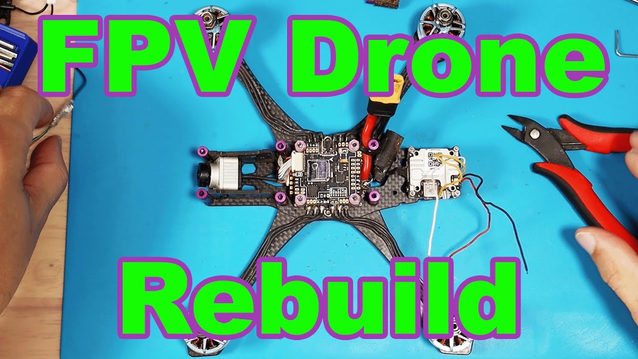 Rebuilding 5 Inch Freestyle Drone from eBay
