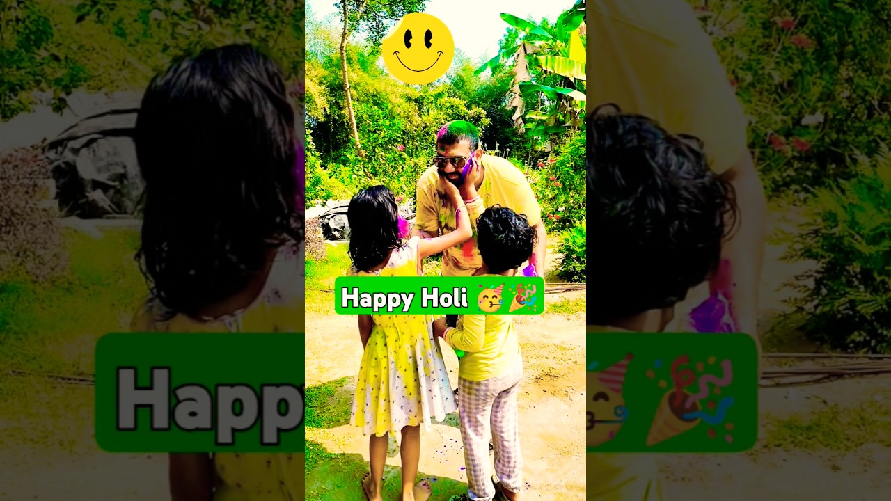 Holi Vibes🥳🎉 #holi #holivibes #holi2025 #celebration #shorts
