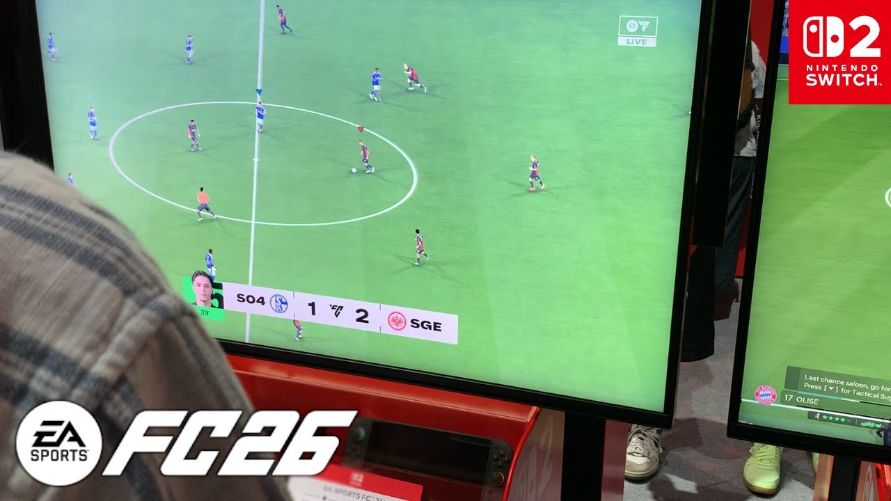 EA Sports FC 26 Nintendo Switch 2 Gameplay | Gamescom 2025