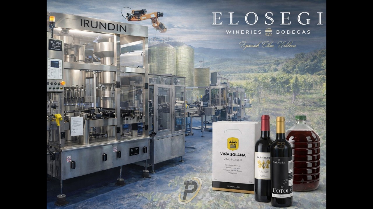 BODEGAS ELOSEGI - Maquinaria Embotellado Vino - Subasta OnLine 15 y 16 Abril - Pacelma Auctions