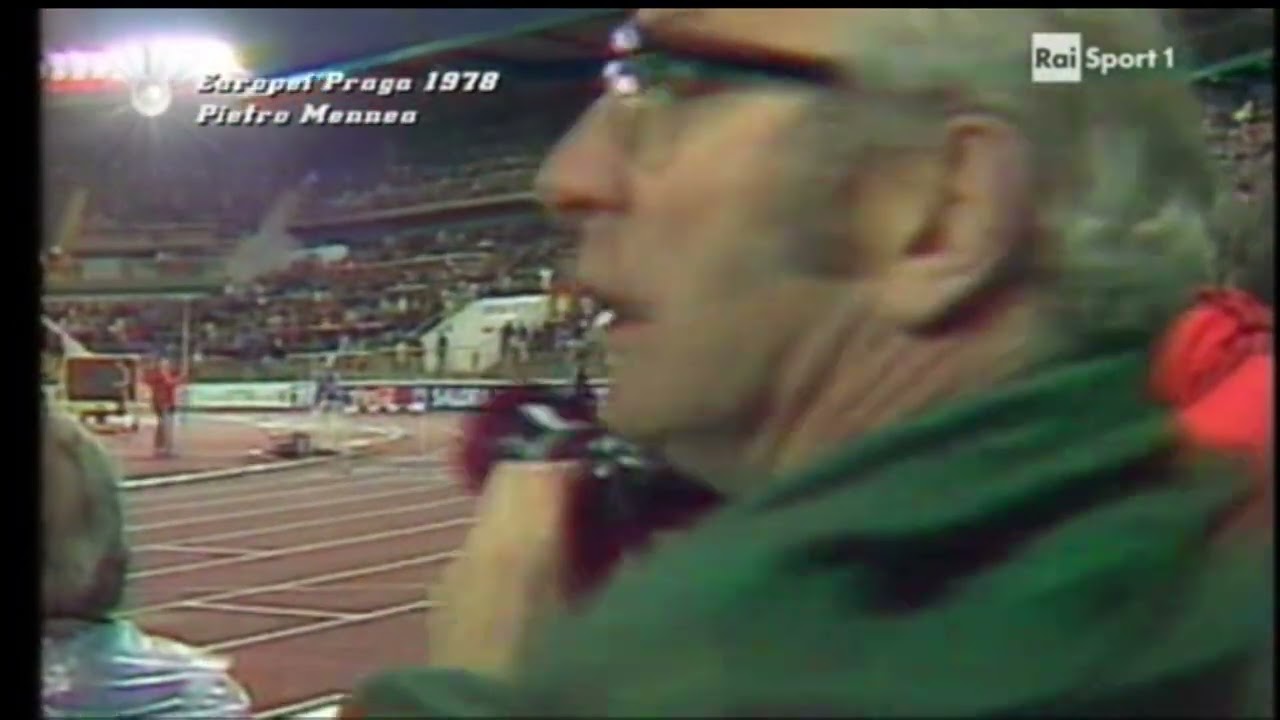 1978   Pietro Mennea Praga   Camp  Europei   100 FINALE