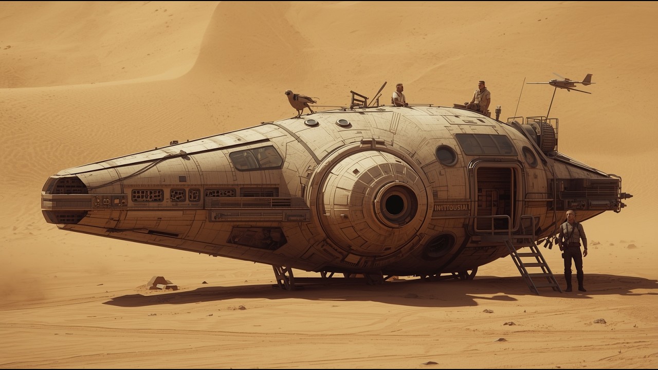 The Ship Nobody Wanted—A Human Rebuilt It Into the Ultimate Galactic Titan