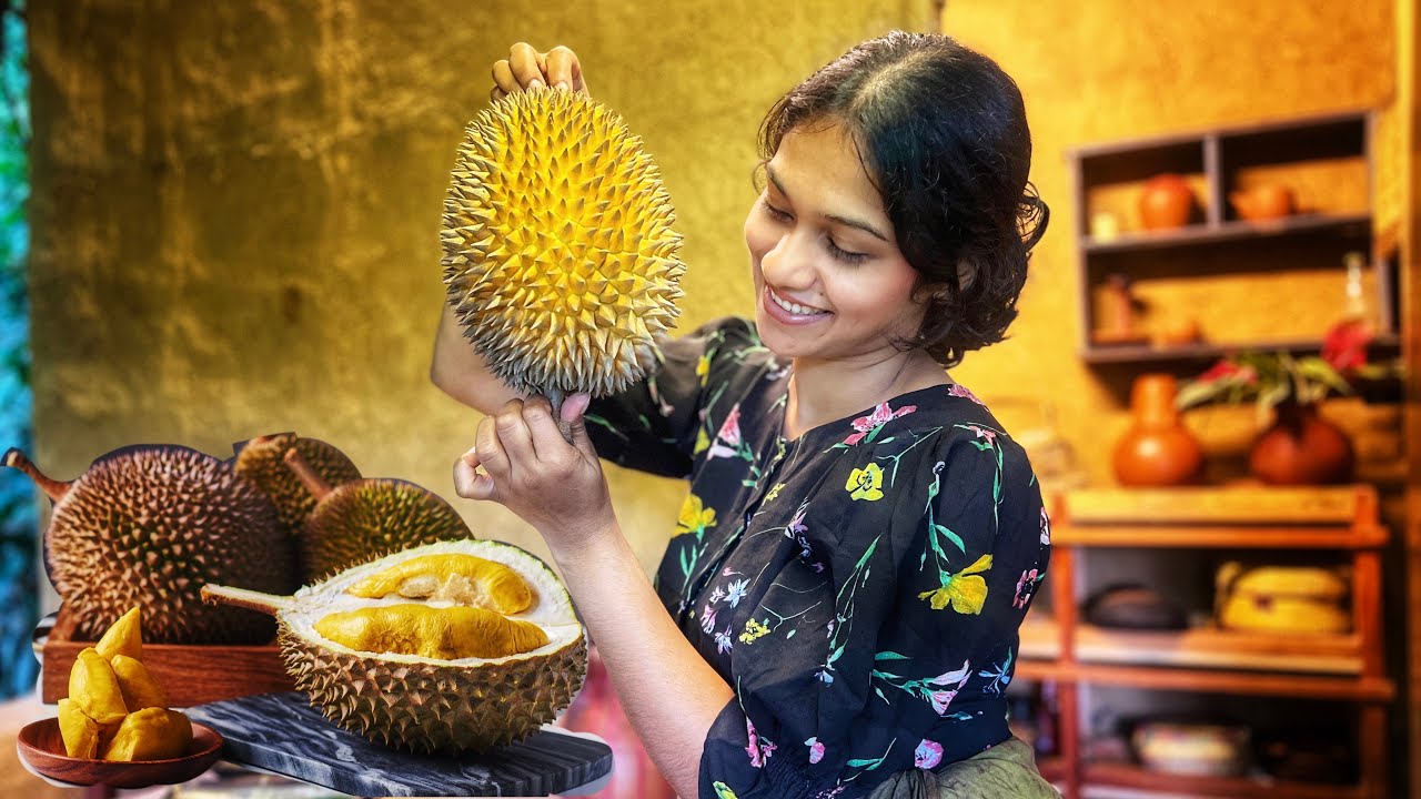 Durian Fruit Recipes ! Ice cream🍦 Milkshake🍹 & Seed Recipes 