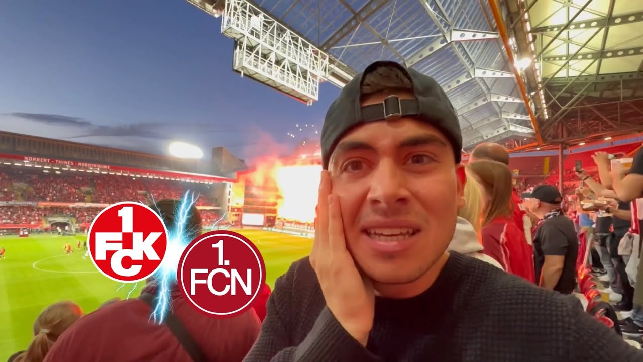 2.BUNDESLIGA gut PRÄSENTIERT +Pyroshow 🧨🤯 | 1.FC KAISERSLAUTERN vs 1.FC NÜRNBERG | Stadionvlog