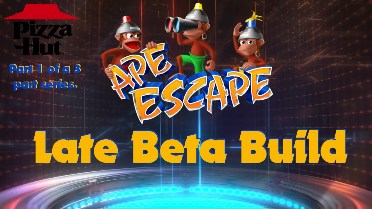 Ape Escape Beta/Demo (Pizza Hut Demo Part 1)