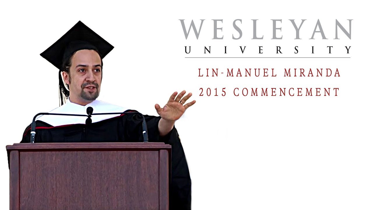 Lin-Manuel Miranda's Commencement Address