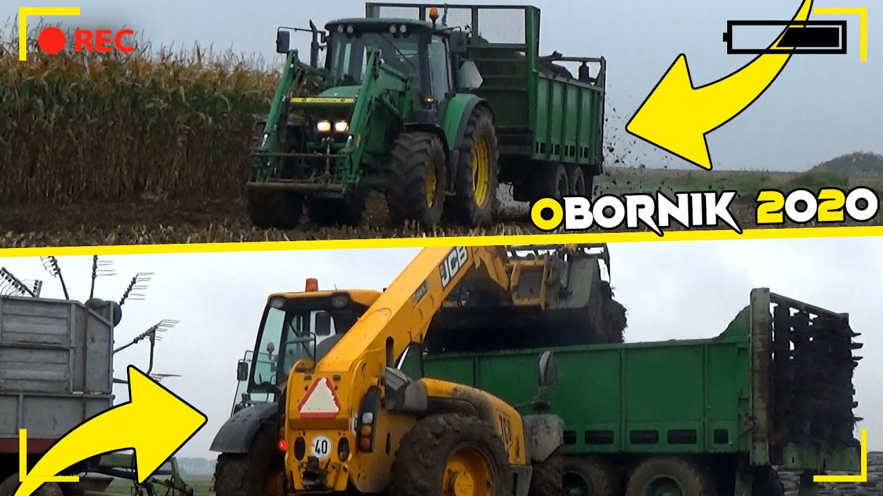 🔥Obornik 2020✔Johny daje w palnik✔Jesień✔Jcb✔John Deere 6420 & fortschritt✔Agro Wlkp🔥